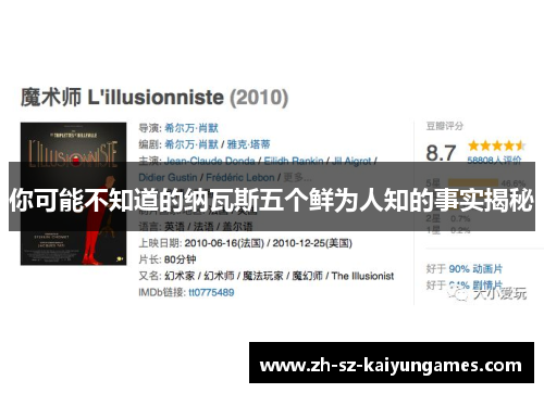 你可能不知道的纳瓦斯五个鲜为人知的事实揭秘